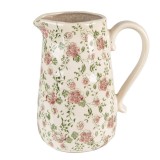 Cumpara ieftin Carafa decorativa ceramica multicolora Flowers 20x14x23 cm
