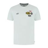 Williams Martini Racing tricou de bărbați Patches white F1 Team 2025 - M