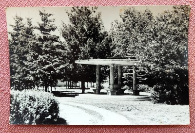 Covasna. Vedere din parc - Circulata, 1957 foto