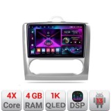 Navigatie Ford Focus 2 Automat A-140-automatic 4+64 InCell Display 1K Android Waze USB Navigatie Internet Youtube Radio CarStore Technology