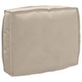 Cumpara ieftin Pernă pentru spătar din paleți Gri taupe 50 x 40 x 12 cm