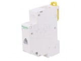 Lampă de control LED albă pentru șină DIN 110-230VAC