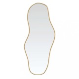 Cumpara ieftin Oglinda de perete, auriu, 90x40 cm