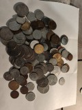 Lot monede anii 90 Romania la vrac 600 grame