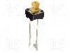 Microintrerupator, 6x6mm, OFF-(ON), SPST-NO, OMRON OCB - B3F-6052