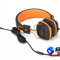 Casca stereo 3.5mm Gumdrop portocaliu NGS