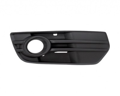 Grila bara fata Audi Q5 (8R), 09.2008-06.2012, Dreapta, 8R0807682A, 136527-2 cu locas pentru proiectoare foto