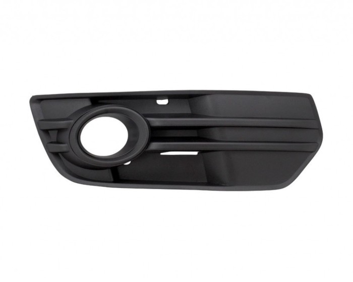 Grila bara fata Audi Q5 (8R), 09.2008-06.2012, Dreapta, 8R0807682A, 136527-2 cu locas pentru proiectoare