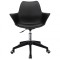 Scaun pivotant scandinav negru