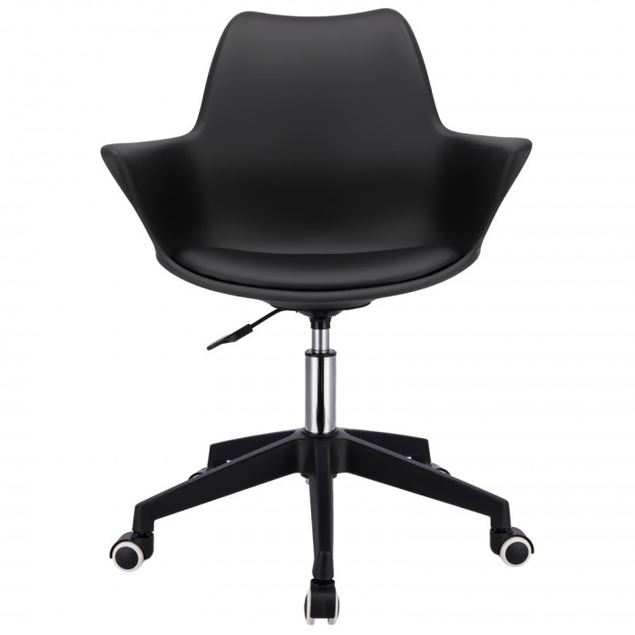 Scaun pivotant scandinav negru