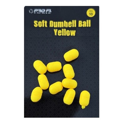 Pop Up Artificial PRO FL Dumbell, Galben, 6x10mm foto