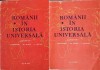 Romani in Istoria Universala Vol. 2, Partea 1+2 - I. Agrigoroaiei, Gh. Buzatu, V. Cristian, Editura Iasi 1987, 1107 Pagini
