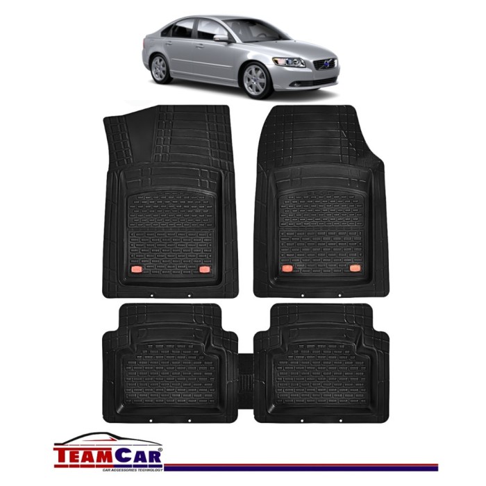 Covorașe Auto Tip Tăviță Compatibile Volvo S40 Mk2 (2004&ndash;2012) - Sedan