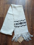 Fular tesut PNA, Coop Unirea Baia Mare, anii 70, 210x18cm, eticheta originala