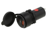 Alimentator USB ESOL - 12V DC, IP65, Quick Charge 3.0