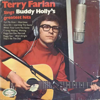 Disc vinil, LP. Sings Buddy Holly&amp;#039;s Greatest Hits-TERRY FARLAN foto
