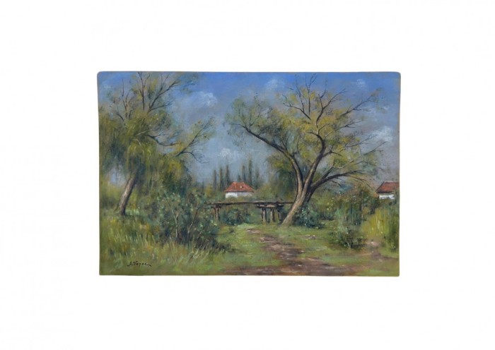 Alfons Vezoc - Peisaje banatene - Tablou