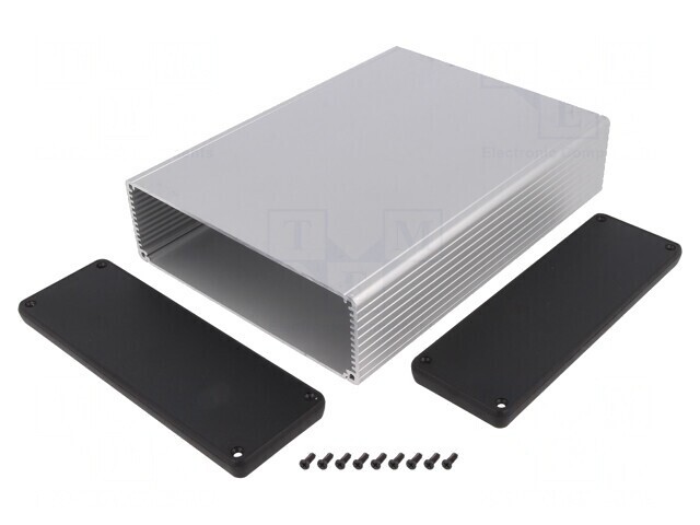 Carcasă Aluminiu Gri 165x220x51 mm