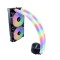 Cooler Procesor 1STPLAYER MOTHRA MT240 INFINITE SPACE ARGB NEGRU