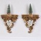 Set doua console din rasini cu decoratiuni cu ingerasi OAR661