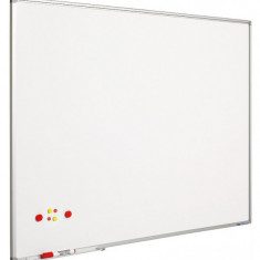 Tabla alba magnetica 120 x 150 cm, profil aluminiu SL, SMIT