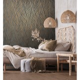 Tapet decorativ cu linii lucioase City Glow 34263