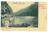 3263 - ORSOVA, Danube Kazan, boat, Litho, Romania - old postcard - unused, Necirculata, Printata