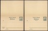 Germany New Guinea - Postal History Rare Old Postcard + Reply UNUSED DB.223