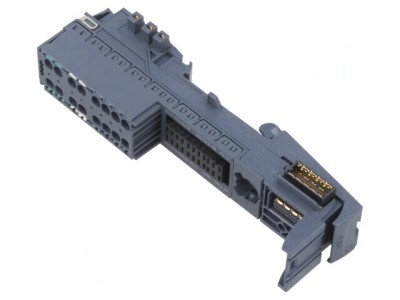Soclu ET 200SP cu Conexiune Push-In Ch: 4 foto