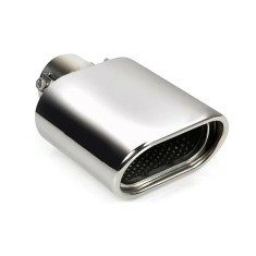 Ornament toba esapament TS-57 din otel inoxidabil lustruit sunet sport racordare &amp;Oslash;32-45mm Garage AutoRide foto