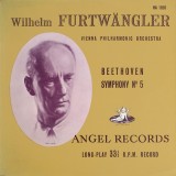 Vinil LP # &quot;Japan Press&quot; Ludwig van Beethoven, Die Wiener Philharmoniker*, Wilhelm Furtw&auml;ngler &lrm;&ndash; Symphonie No. 5 (G)