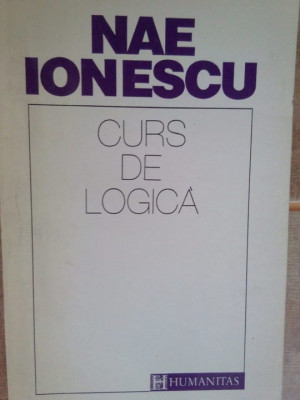 Nae Ionescu - Curs de logica (1993) foto