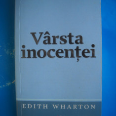 HOPCT VARSTA INOCENTEI -EDITH WHARTON ROMAN DRAGOSTE 2009-352 PAGINI