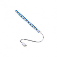 Lampa flexibila cu 10 led-uri si USB foto