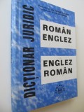 Dictionar juridic Roman Englez , Englez Roman - Hanga Vladimir , Calciu Rodica