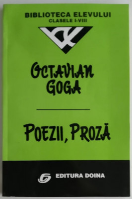 Octavian Goga - Poezii, proza foto