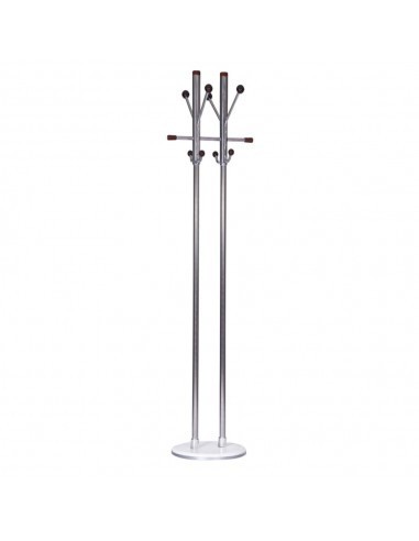 Cuier pom pentru hol SL CR812, 10 agatatori, cromat, argintiu