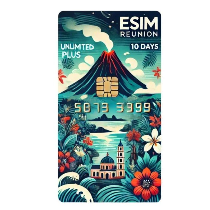 eSIM Reunion, Unlimited Plus, 10 Days