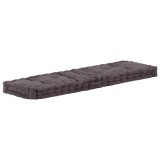 Cumpara ieftin Pernă podea canapea din paleți antracit 120 x 40 x 7 cm bumbac