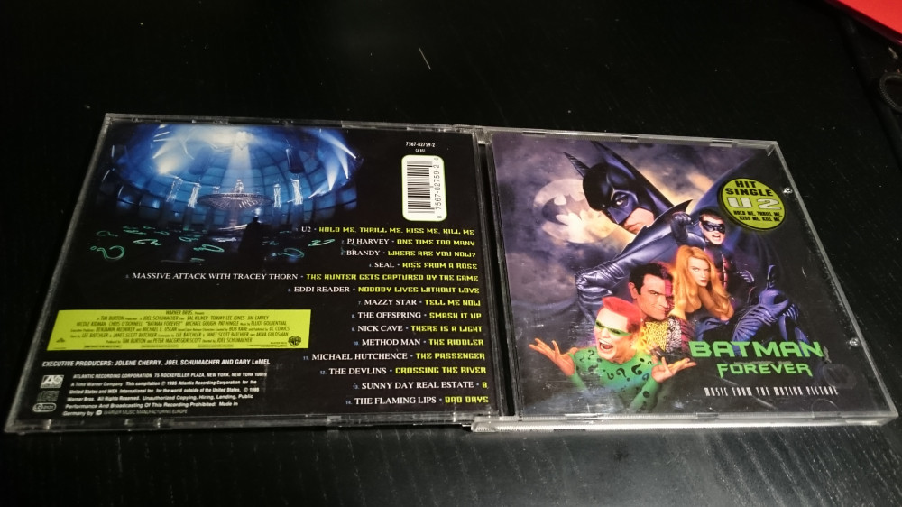 CDA] Batman Forever - Music from the Motion Picture - cd audio original |  