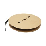 Tub termocontractabil negru 22 mm, rola 100 m pentru izolatie cabluri
