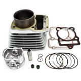 Cumpara ieftin Set Motor ATV 250cc 4T Piston 67mm, Cilindru, Segmenti, Bolt, Garnituri, Racire Aer, CG250, Compatibil Zongshen Shineray Bashan Taotao