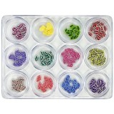 Cumpara ieftin Set decorativ - Nail Art Fimo, 12 buc