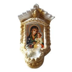 Suport Lumanare, Maica Domnului, 24 cm, GXL033
