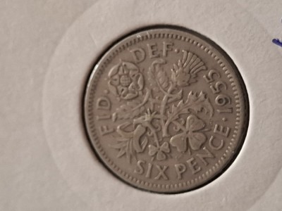 Six pence 1955 foto