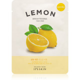 It&acute;s Skin The Fresh Mask Lemon mască textilă iluminatoare 18 g