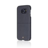 Husa SAMSUNG Galaxy S6 - Just Must (Negru), Vinyl, Carcasa