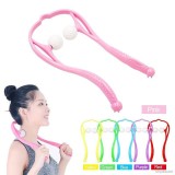 Aparat de masaj, manual cu 2 role, masaj cervical, brate, umeri, picioare,