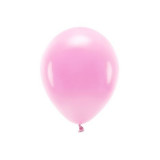 Baloane latex eco pastel roz 30 cm 10 buc