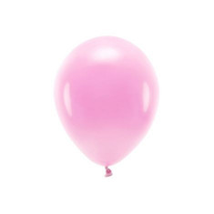 Baloane latex eco pastel roz 30 cm 100 buc
